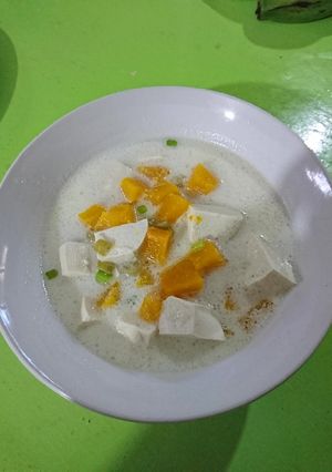 Foto resep Tahu labu buncis kuah santan mpasi 1 tahun+