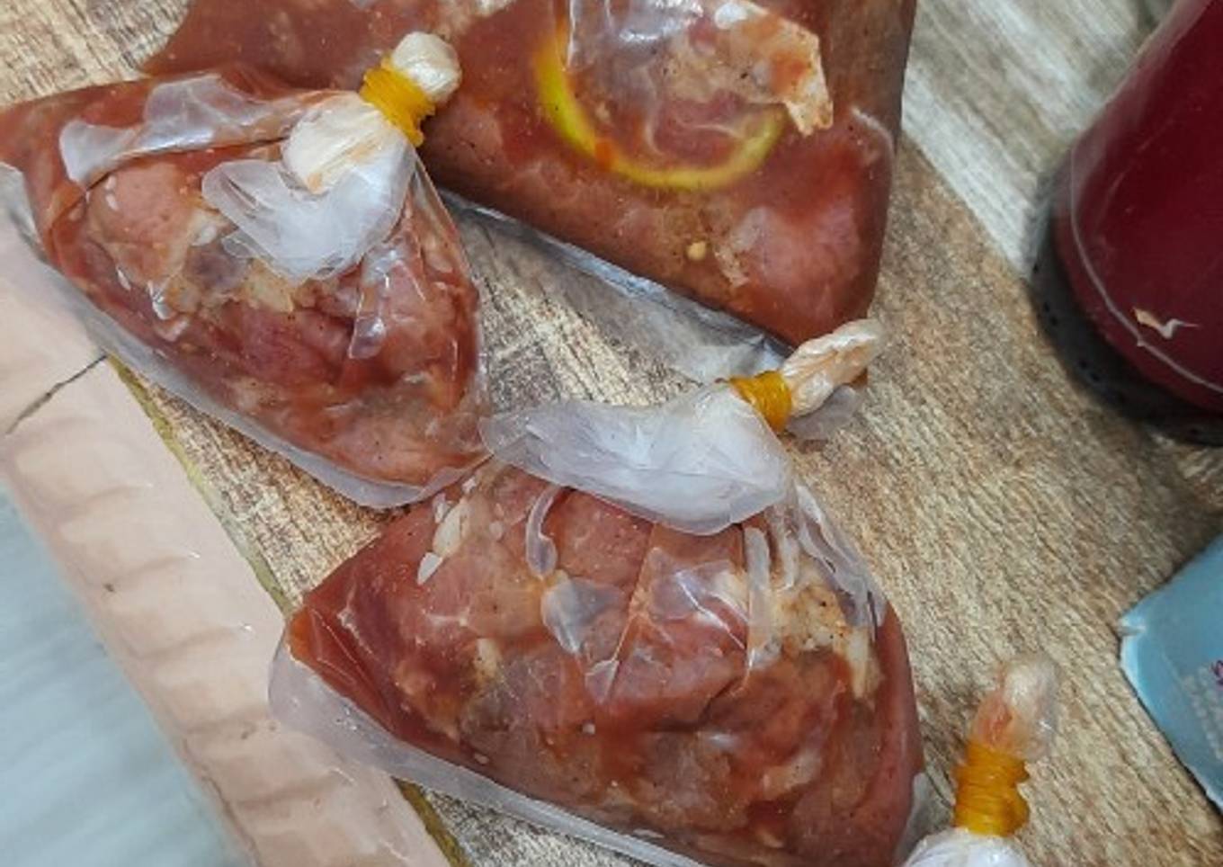 Marinasi daging buat esok hari