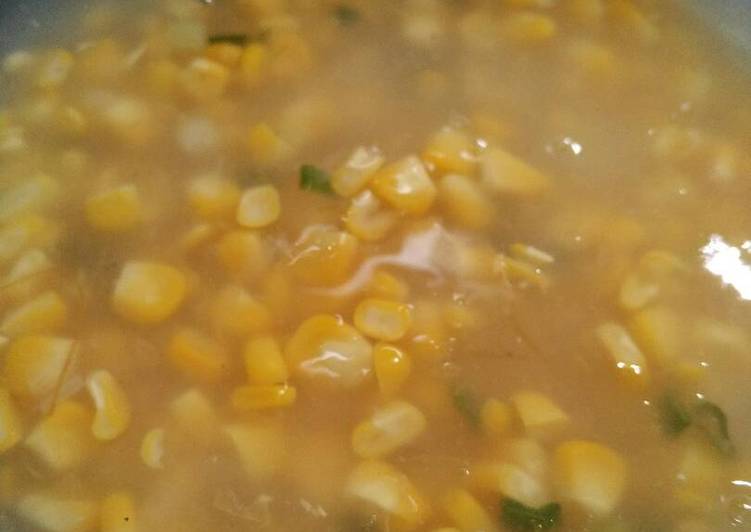 Corn Soup (Bebek bengil)
