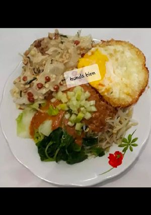 Foto resep Pecel komplit