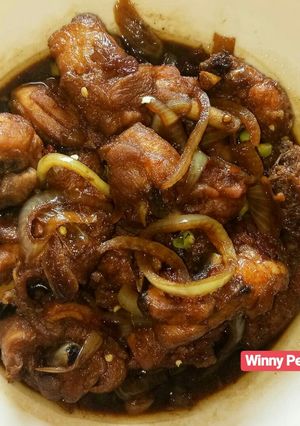 Foto resep Ayam Kecap Kental Pedas