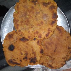 A picture of Meethi Roti (Gur ki Roti).