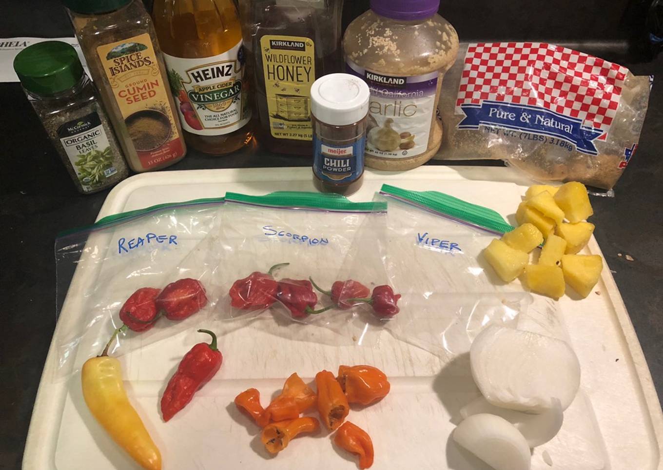 10 minutes from Hell hot sauce