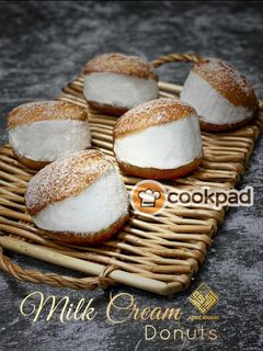 Gambar Milk Cream Donuts