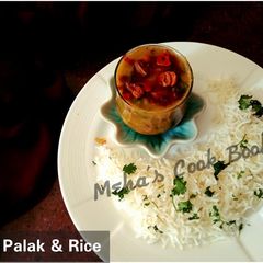 A picture of Daal Palak.