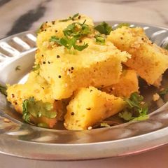 A picture of Mixed Dal Dhokla.
