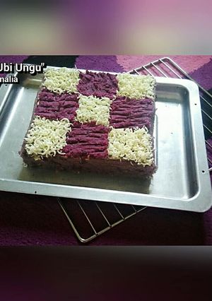 Foto resep "Bolu Ubi Ungu Kukus"