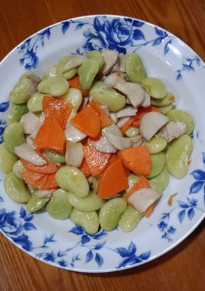 炒皇帝豆 的食譜成品照片