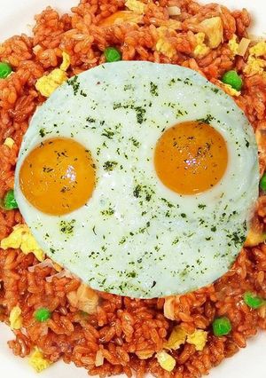 炒飯快餐上桌 的食譜成品照片