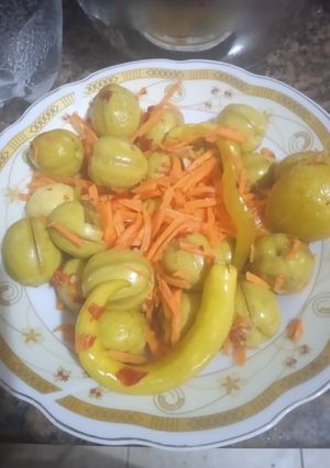 صورة لوصفة مخلل زيتون لذيذ جدا