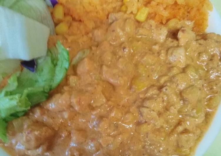 Pollo con crema y chipotle al estilo Karla