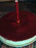 Cheesecake de frambuesa sin horno