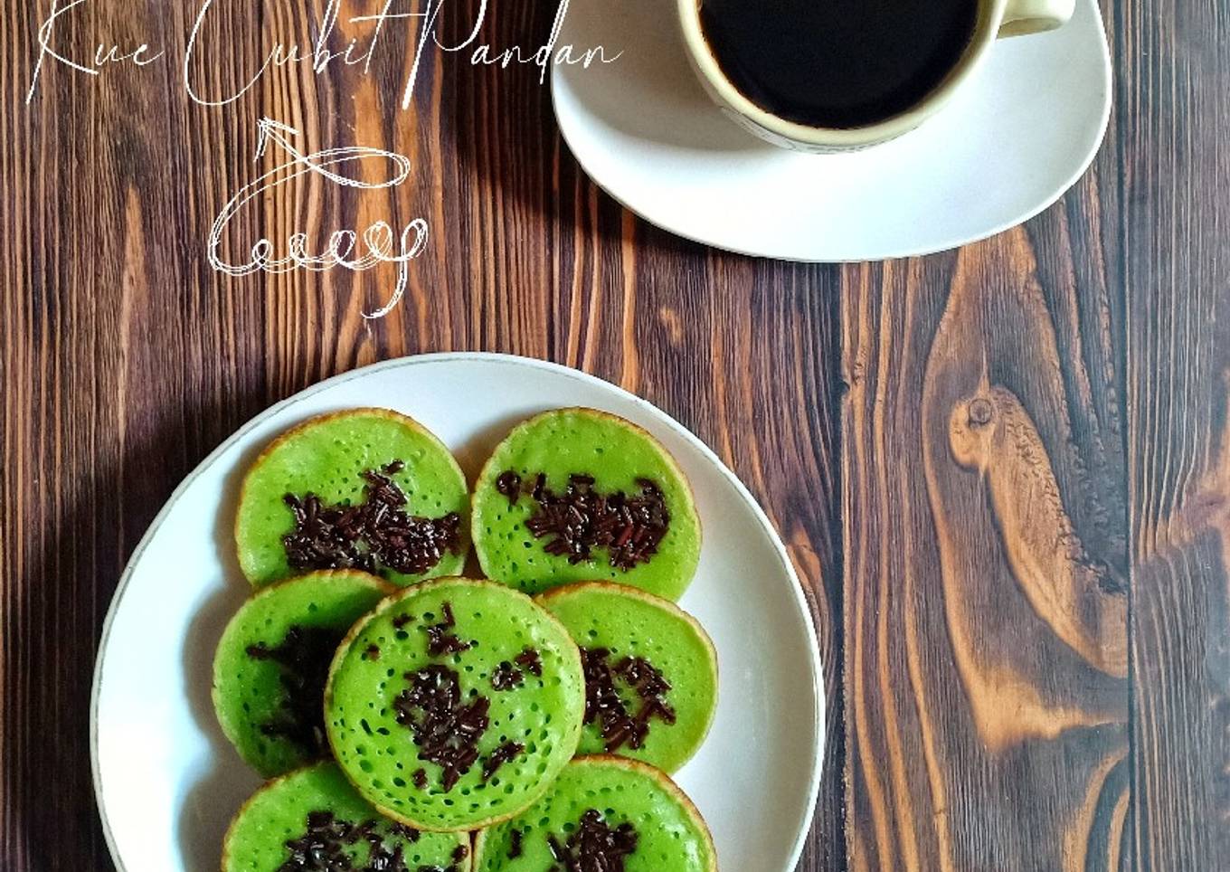 Kue Cubit Pandan
