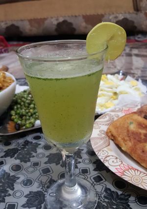 A picture of Mint lemonade 🍹🍹 #CookPadRamadan #IftarSpecialWithHuma.