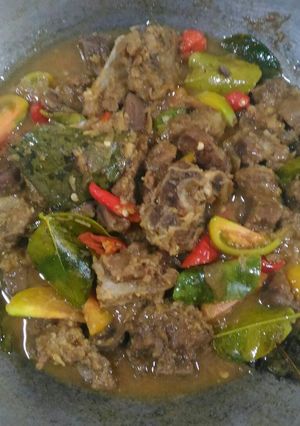 Foto resep Tongseng daging kambing