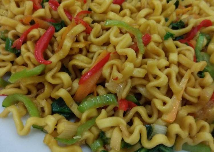 Resep Mie Goreng Sayur Homemade, Lezat