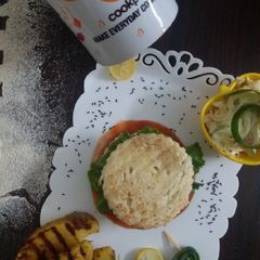 A picture of Chicken grilled sandwich.