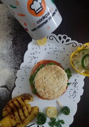 A picture of Chicken grilled sandwich.