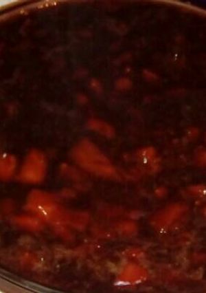 Una foto de Mermelada de frutillas express (en solo 10')