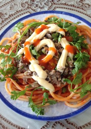 Hình của món Mì Spaghetti (MÌ Ý).