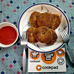 A picture of Shami kabab.