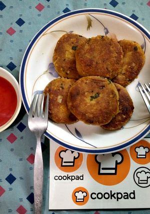 A picture of Shami kabab.