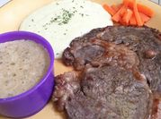 Gambar saus steak jamur wagyu