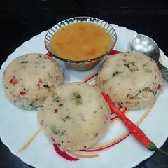 A picture of Masala Tadka Katori Idli.