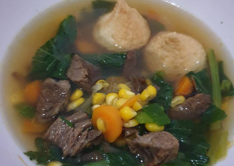 Resep Sayur Sop Simple, Lezat