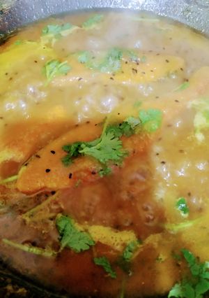স্যালমন মাছের তেল ঝাল(salmon maacher tel jhaal recipe in Bengali) রেসিপির প্রধান ছবি
