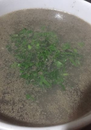 Hình của món Canh cua đồng🦀 nấu chuối xanh.