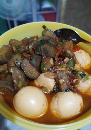 Foto resep Terong telur balado tomat kecap yummmmmmy easy
