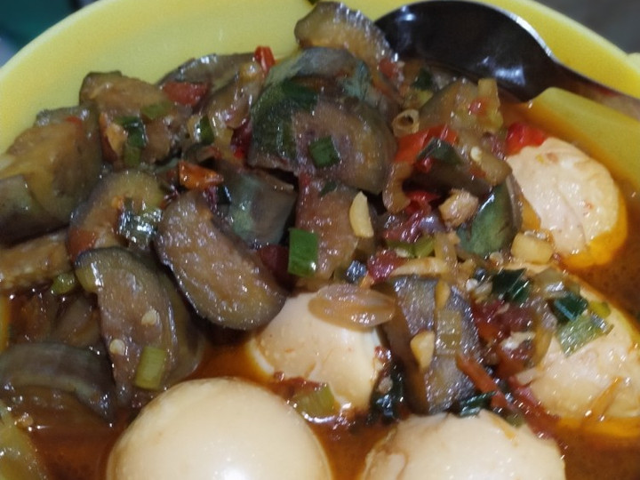 Wajib coba! Resep gampang bikin Terong telur balado tomat kecap yummmmmmy easy dijamin sempurna