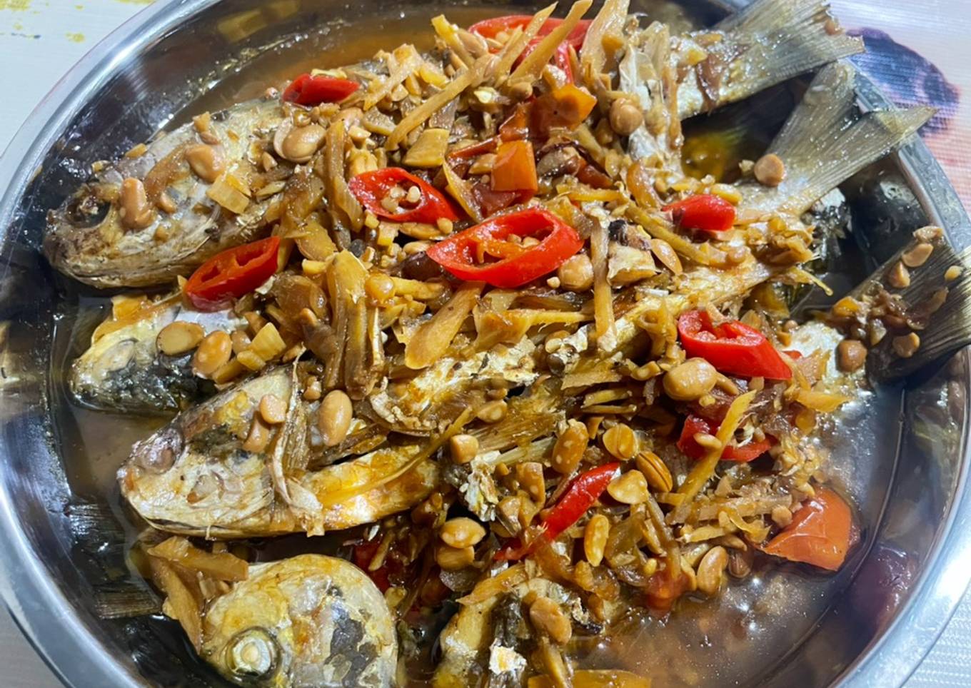 Ikan Belanak Masak Tauco