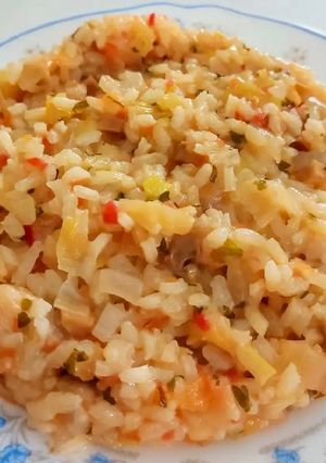 Una foto de Arroz a la campesina