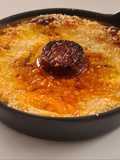 Crème brûlée with Chorizo