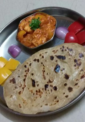 தலைப்பு : நாண் பன்னீர் கிரேவி(naan paneer gravy recipe in tamil) செய்முறை முக்கிய புகைப்படம்