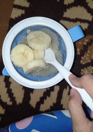 Foto resep MPASI - Pure Pisang mix Sufor - 6 Bulan