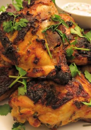A picture of Viet-Inspired Tandoori Chicken.