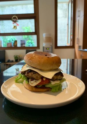 Foto resep Homemade Beef Burger