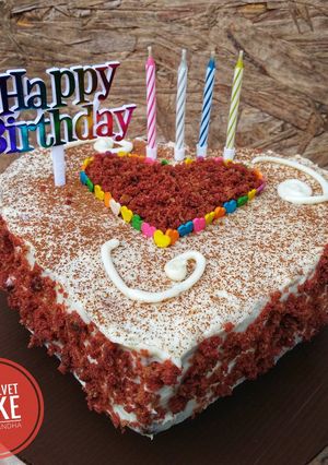 Foto resep Red Velvet 🍰 Cake - FLo