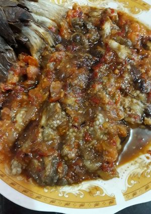 Foto resep Terong bakar bumbu tomat