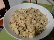 Una foto de migas de bacalao thermomix