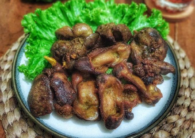 Resep Hati Ampela Goreng, Bumbu Ungkep Oleh Tini Rostiawati - Cookpad