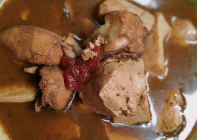 Semur Ayam Tahu