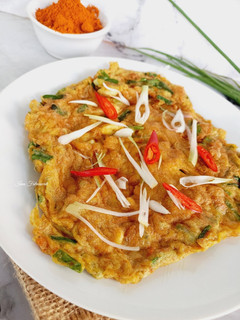 Foto resep Telur dadar bumbu kari
