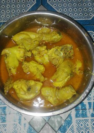 Foto resep Ayam bumbu kuning