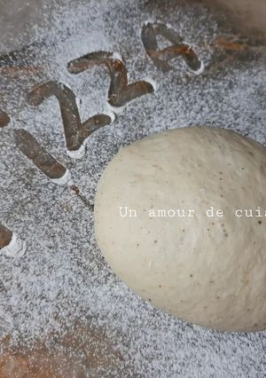 Une photo de Pâte à pizza au thym 🍕