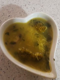 عکسی از دستور سوپ سبزیجات