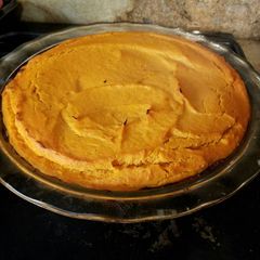 A picture of Squash pie.